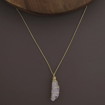 Binded Dyed Stone Neckpiece